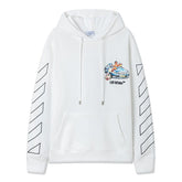 Off-White Logo-Embroidered Hoodies